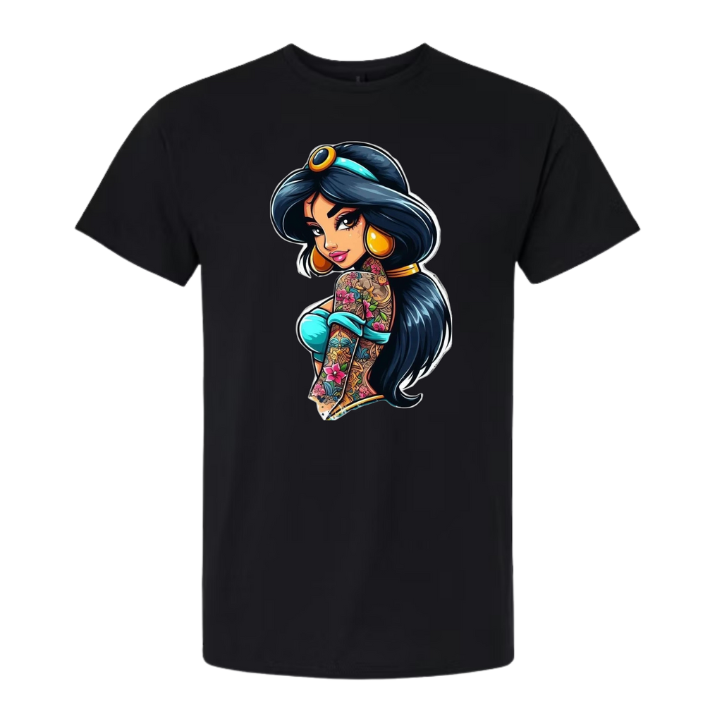 Tattoo Princess Jasmine Graphic Tee