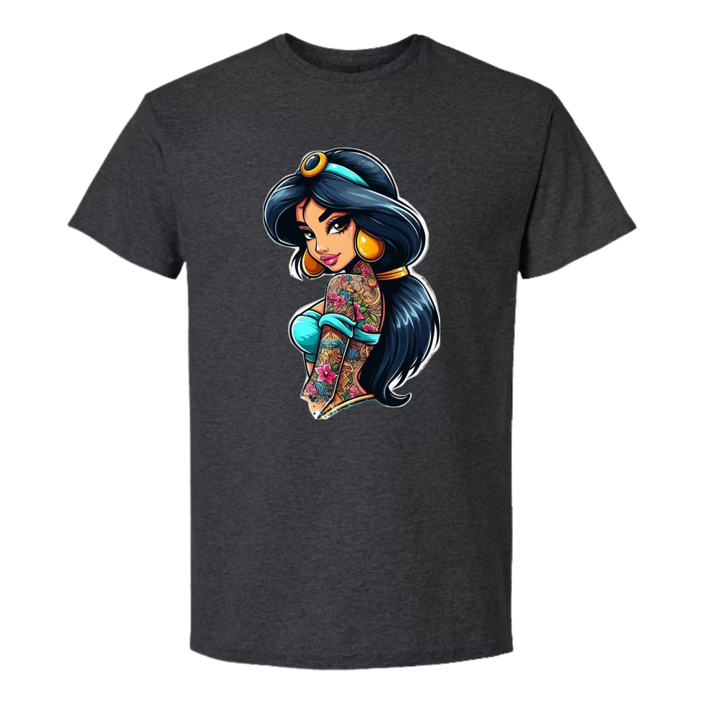 Tattoo Princess Jasmine Graphic Tee
