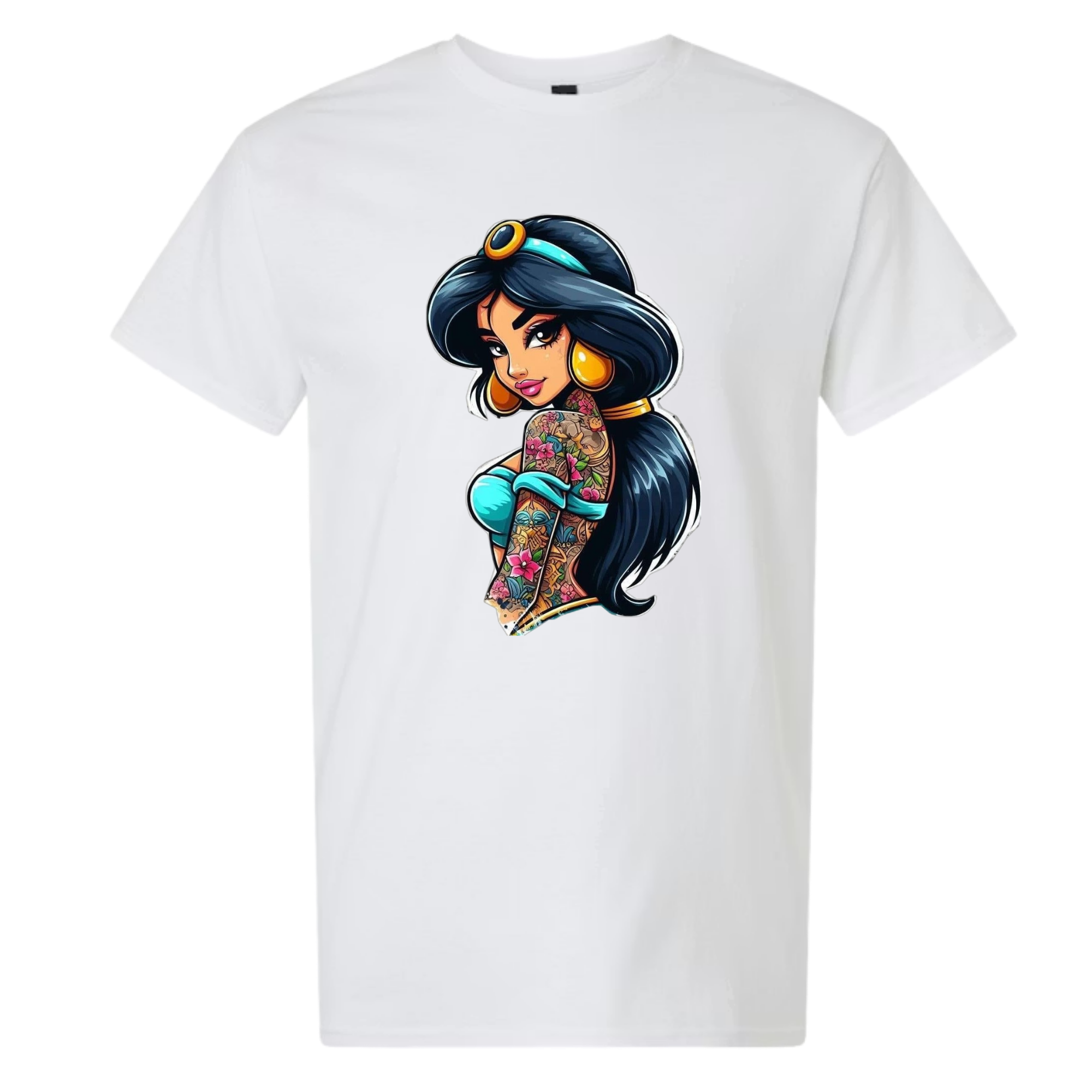 Tattoo Princess Jasmine Graphic Tee