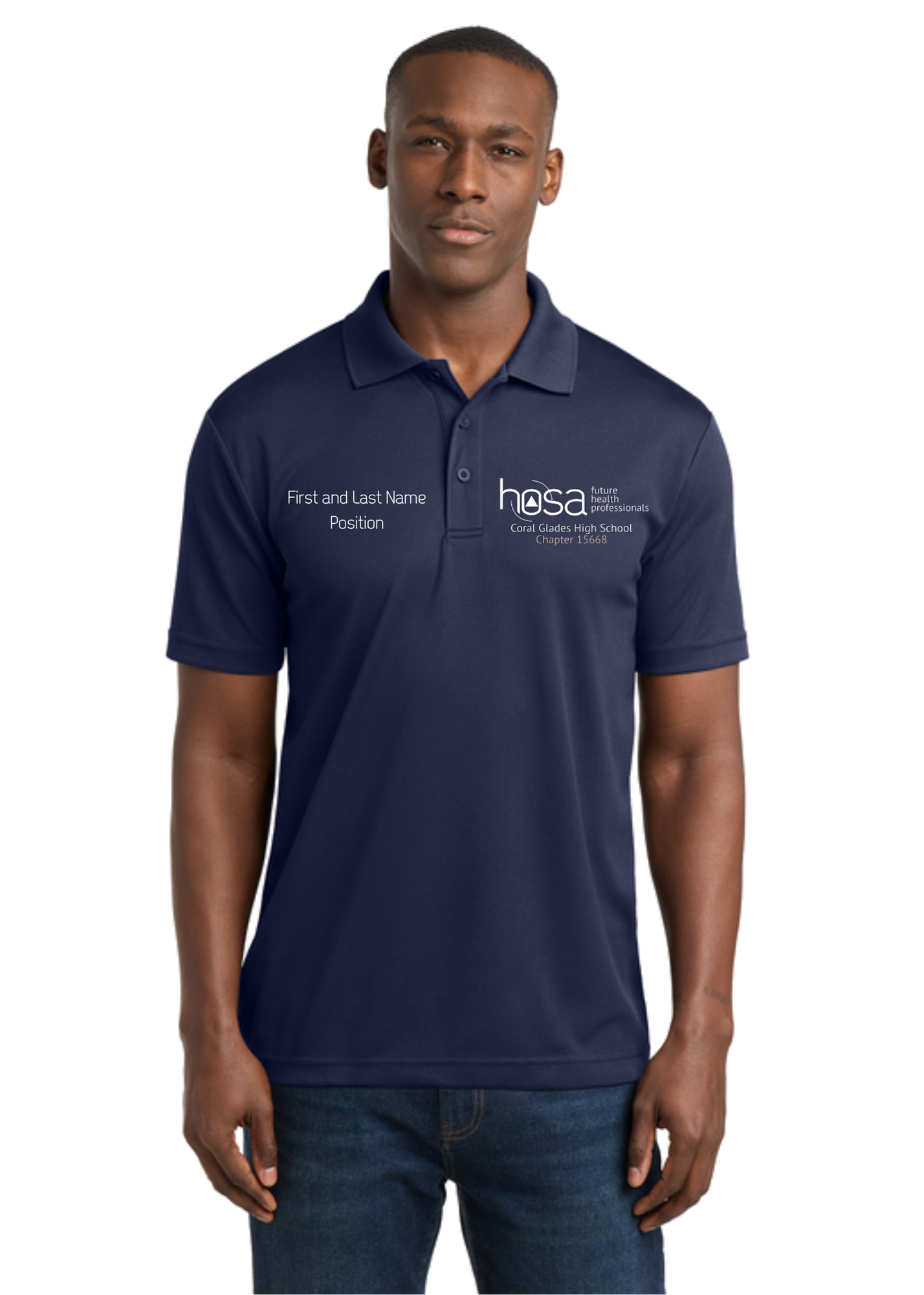 HOSA Officer Polo