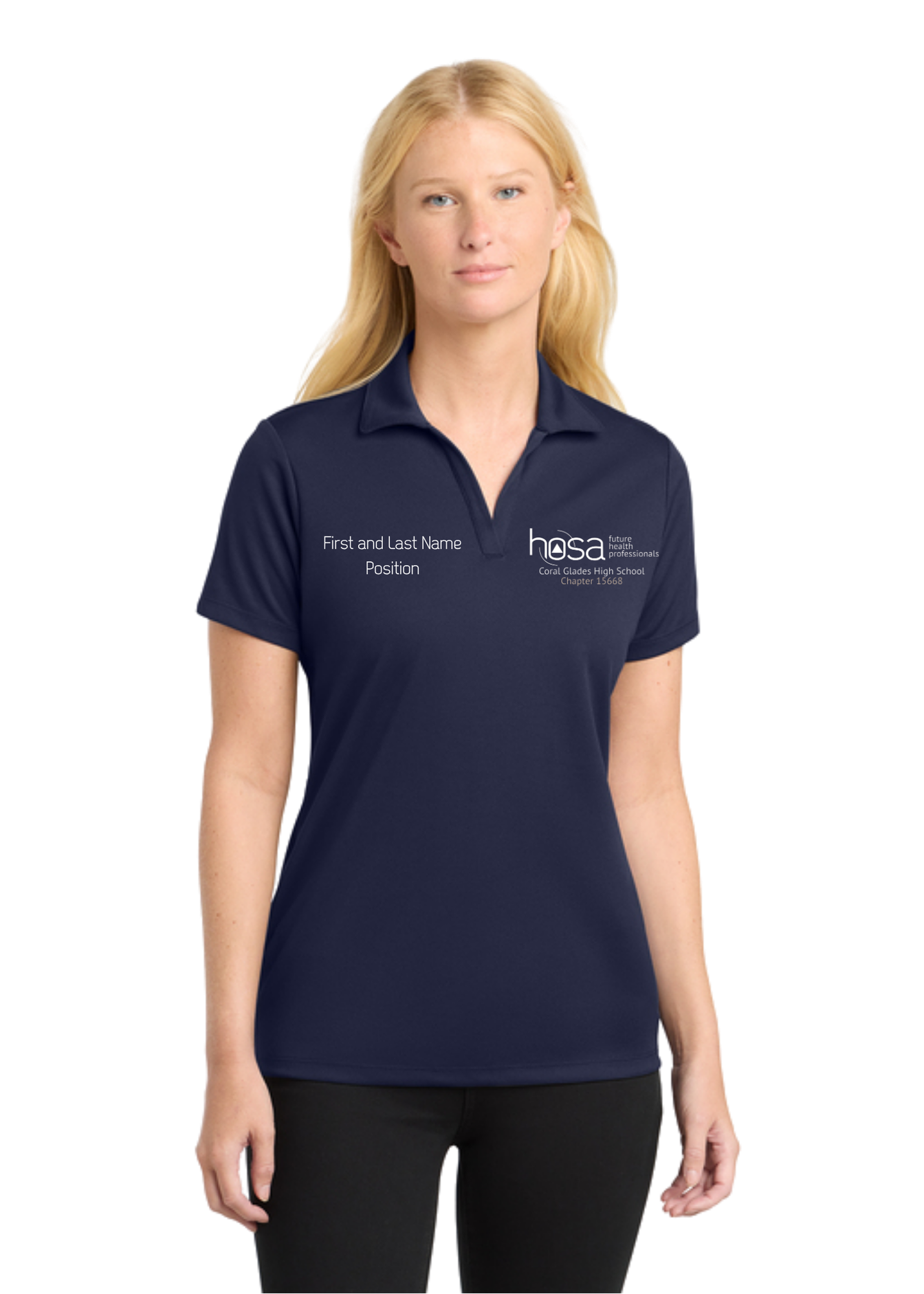 HOSA Officer Polo